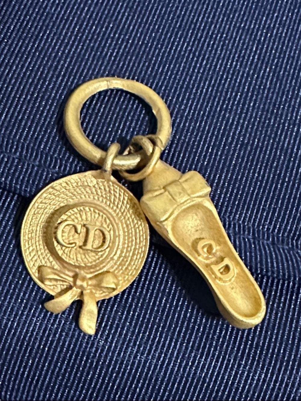 Dior Novelty Navy Canvas Make Up/Brush Organizer - Picture 12 of 13